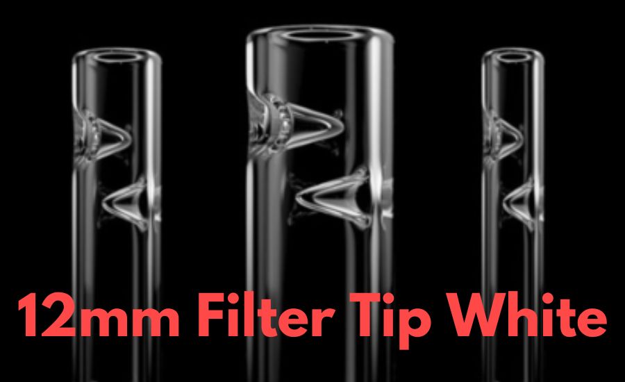 12mm filter tip white